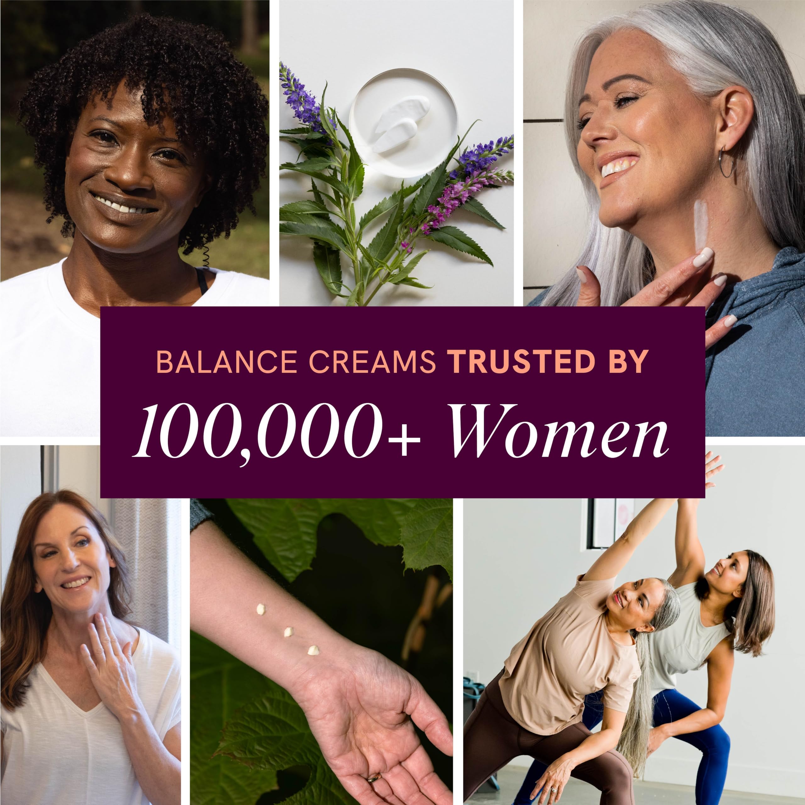 SMNutrition Wild Yam Creme on skin demonstrates absorption and soft finish