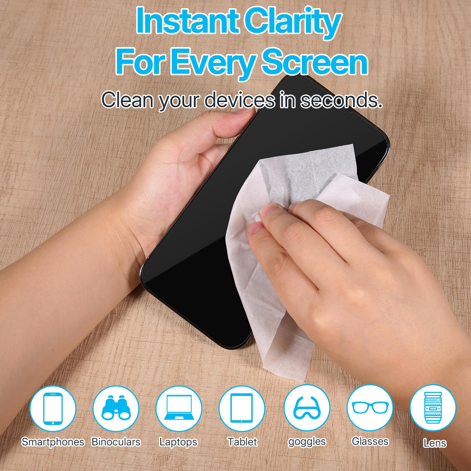 Two ultra-soft high-density microfiber cloths