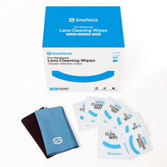 On-the-go travel kit with wipes and microfiber cloths