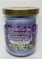 Smoke Odor Exterminator Lavender Chamomile 13 oz jar candle - set of three (image 2)