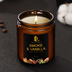 Candle burning with a long-lasting 50-hour burn time