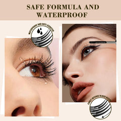 Smoke Whisper waterproof mascara on lashes delivering dramatic look