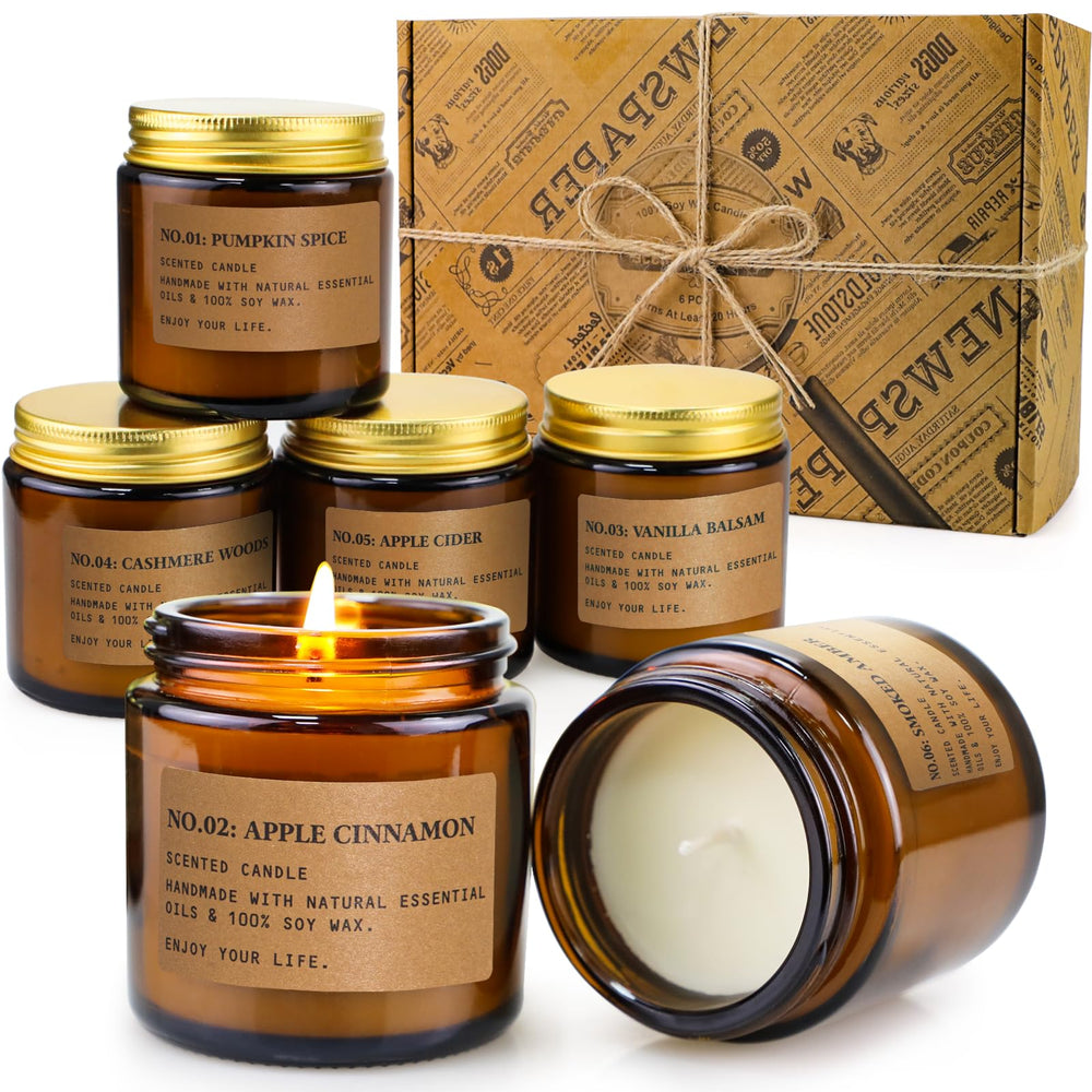 Smoked Amber 3.5 oz candle