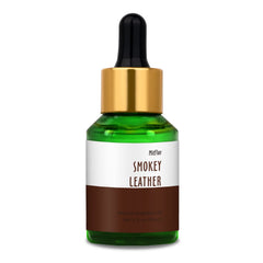 MitFlor Smokey Leather Fragrance Oil 30ml bottle and label