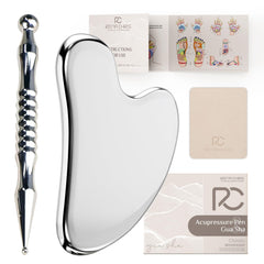 Smooth surface stainless steel tools for skin care