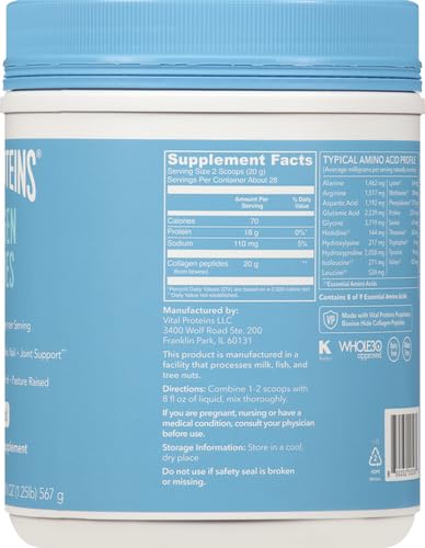 Smoothie with collagen peptides