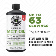 Using MCT oil in smoothies, coffee, and salads