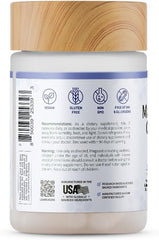 Back of bottle showing ingredients list