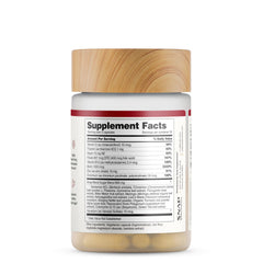 Lifestyle image of a person taking the supplement daily