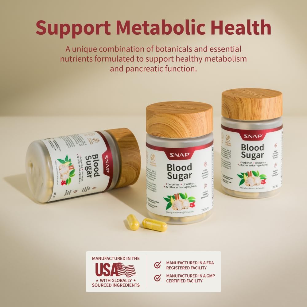 Ingredient details including berberine and alpha-lipoic acid