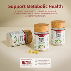 Ingredient details including berberine and alpha-lipoic acid