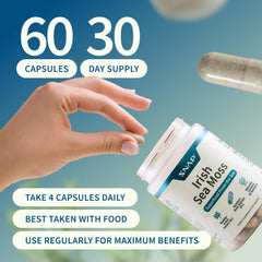 Natural minerals in sea moss supplement
