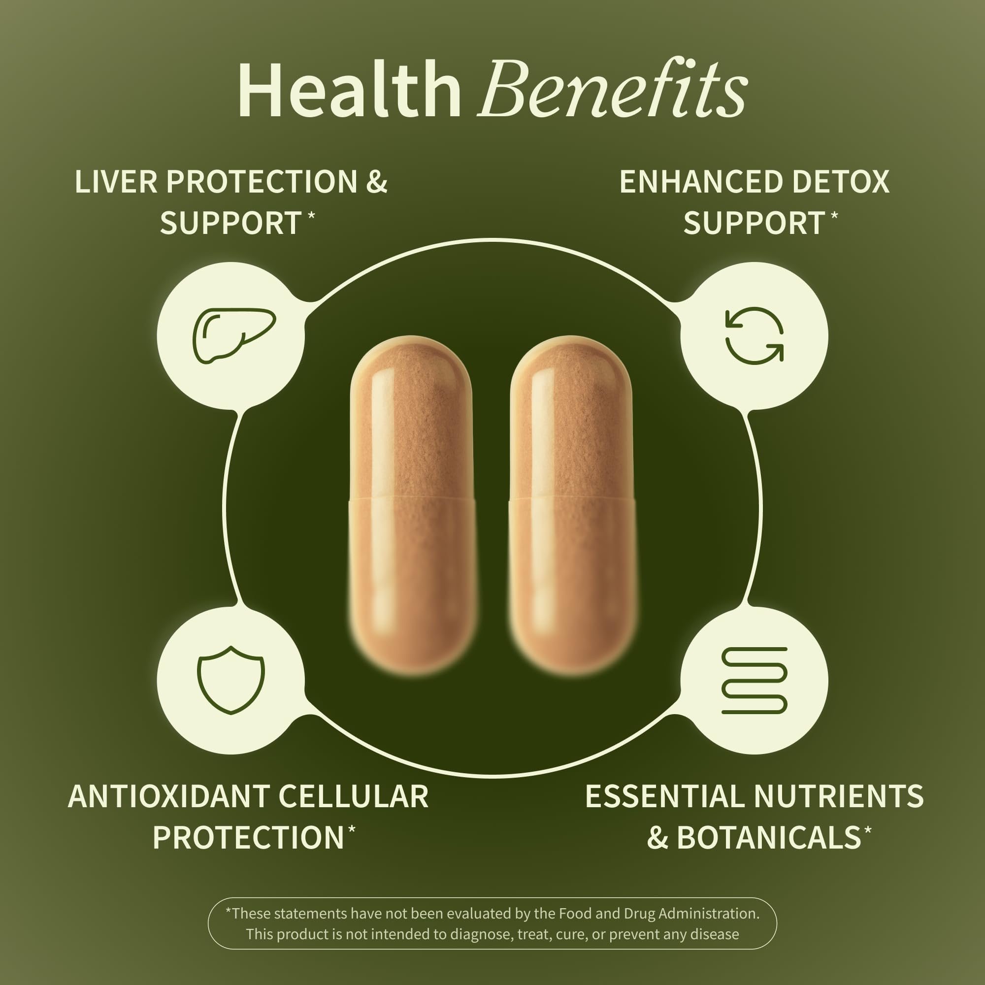 Milk thistle and artichoke extract for liver support