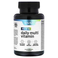 Snap Supplements Men's Multivitamins bottle, 60 capsules