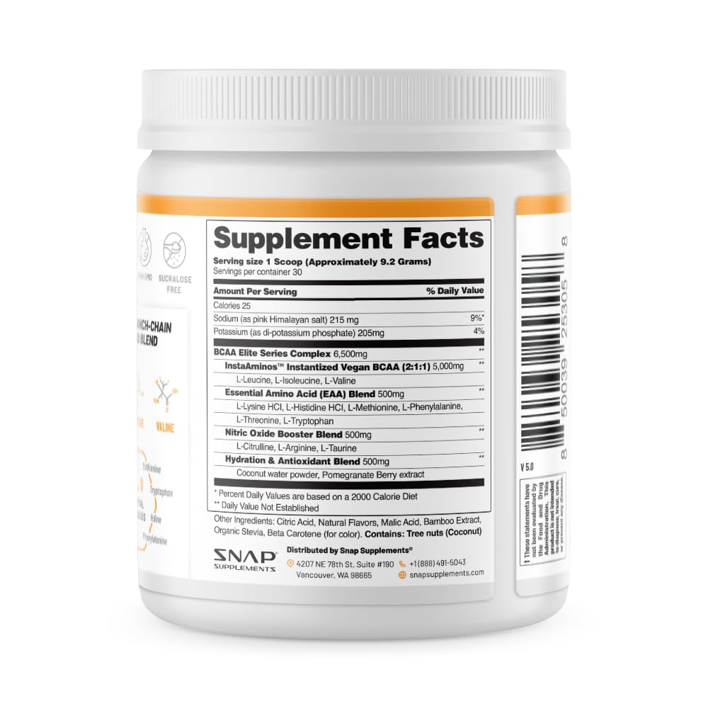 Snap Supplements branding on bottle