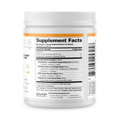 Snap Supplements branding on bottle