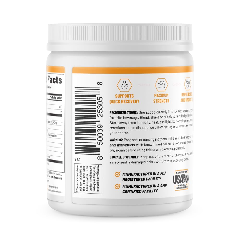 Back view of packaging highlighting Nitric Oxide booster