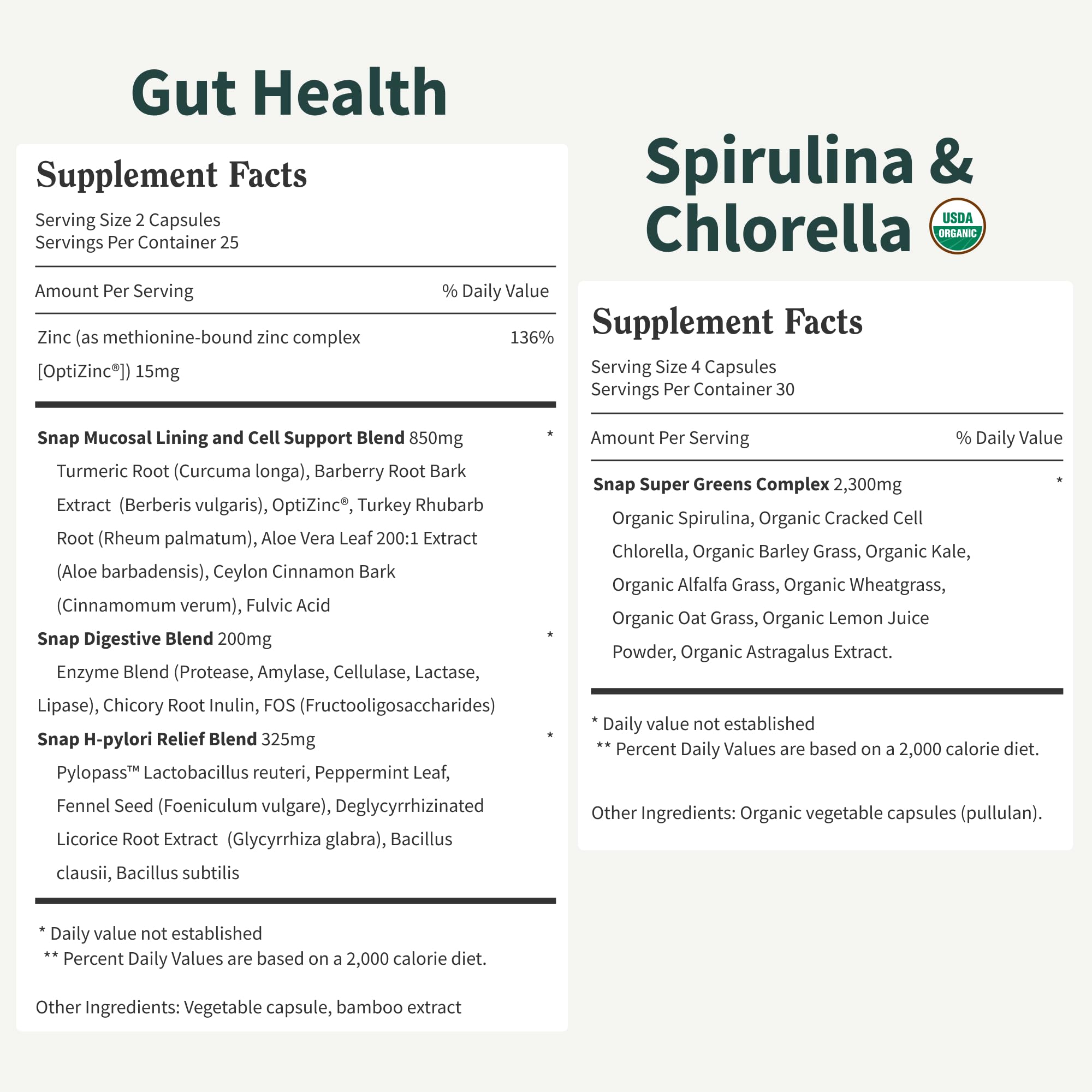 Snap Supplements wellness packaging emphasizes quality and GMP-certified production