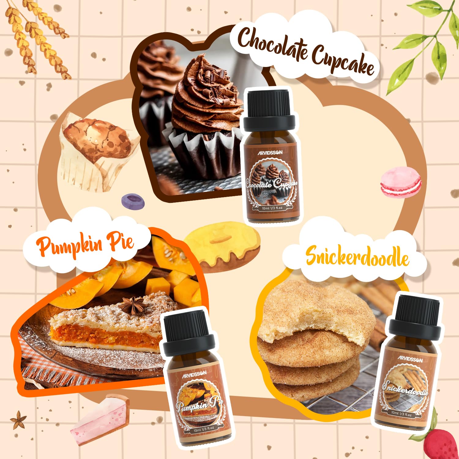 Snickerdoodle fragrance oil for diffusers