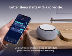 SNOOZ 10 volume levels let you tailor noise to your space.