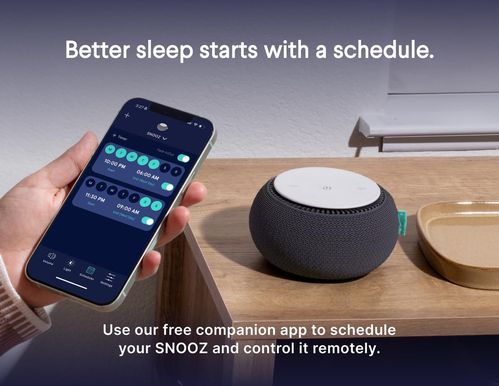 SNOOZ plug-and-play setup for quick, simple operation