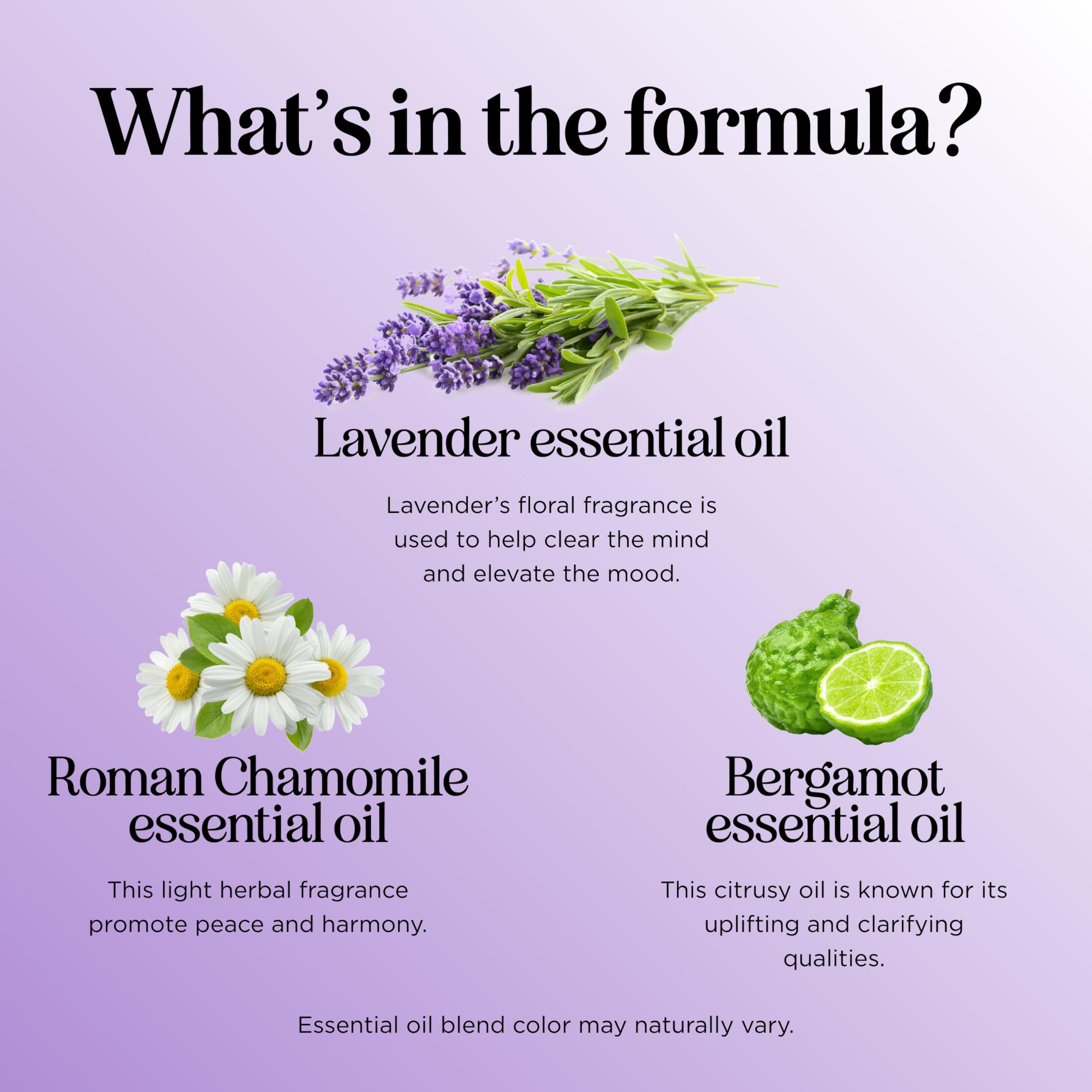 Aromatherapy oil diffuser collection for Snooze sleep support