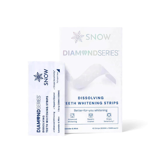 SNOW Diamond Dissolving Teeth Whitening Strips packaging