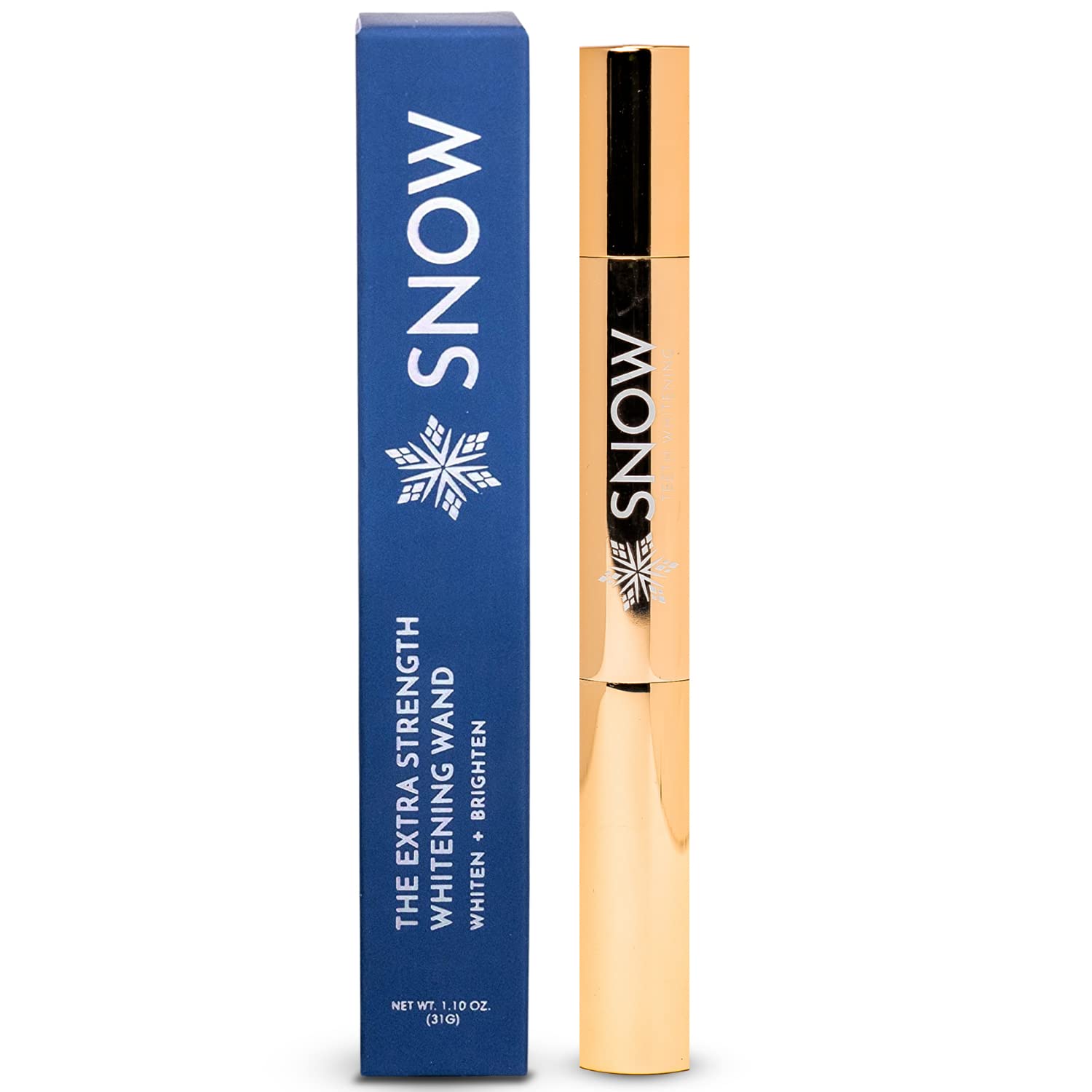 Snow Teeth Whitening Serum bottle with LED activation device