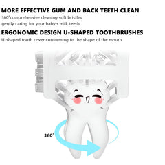 IPX7 waterproof rating on SNOWROSE kids toothbrush