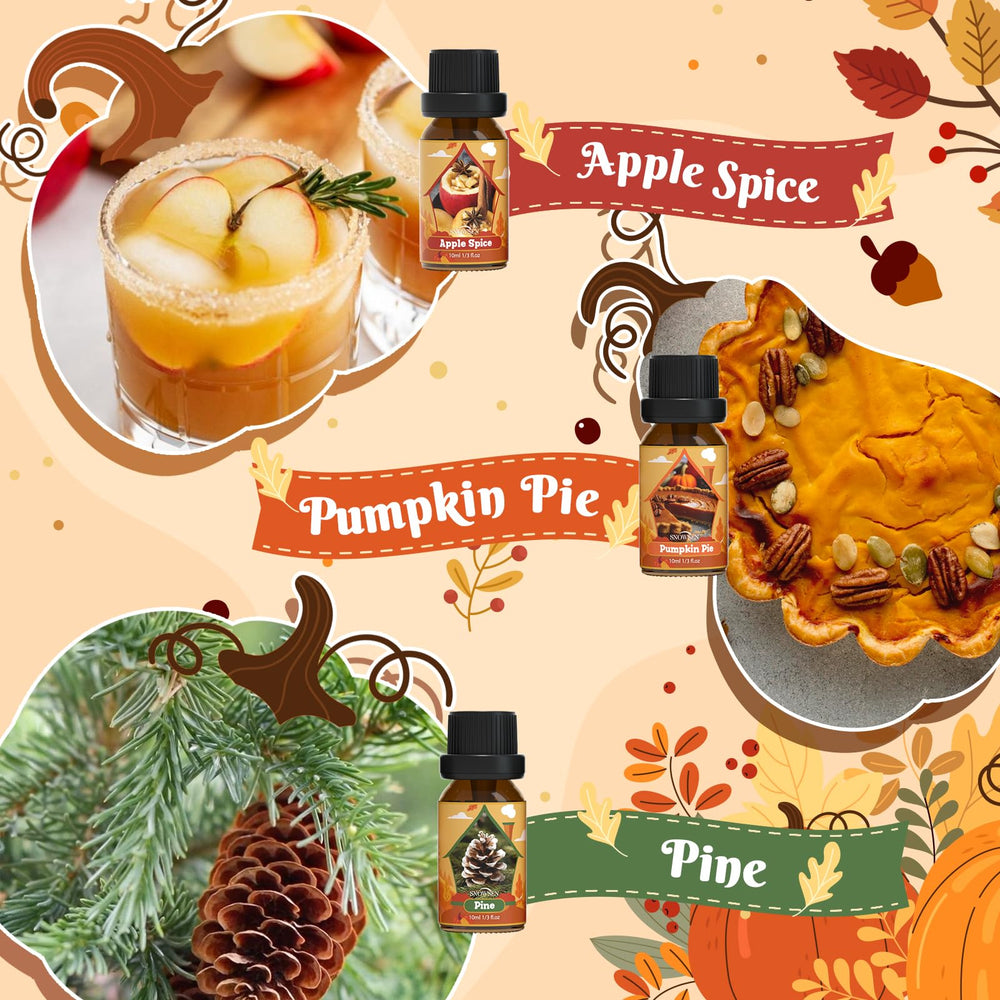 Pumpkin Pie fragrance oil 10ml for diffuser and DIY crafts