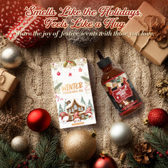 Packaging of SNOWSEN Christmas Spirit Fragrance Oil