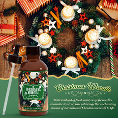 Diffuser filled with SNOWSEN Christmas Wreath fragrance oil
