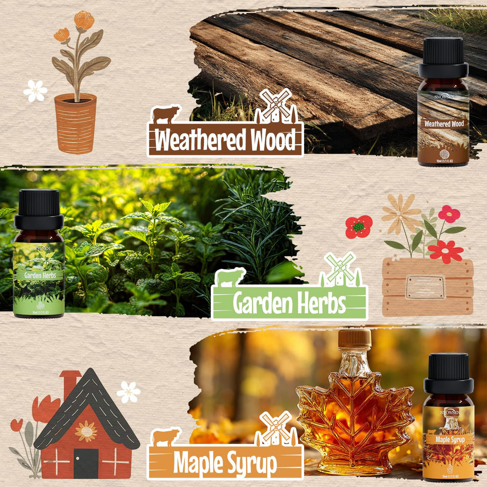 Snowsen Farmhouse diffuser oil: Garden Herbs