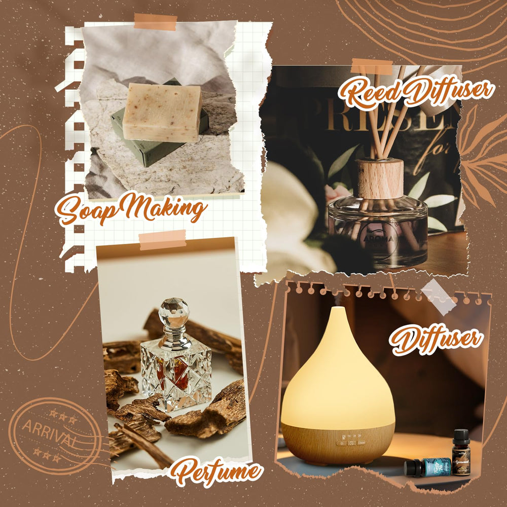 Frankincense essential oil 10ml amber bottle from SNOWSEN Woody Set