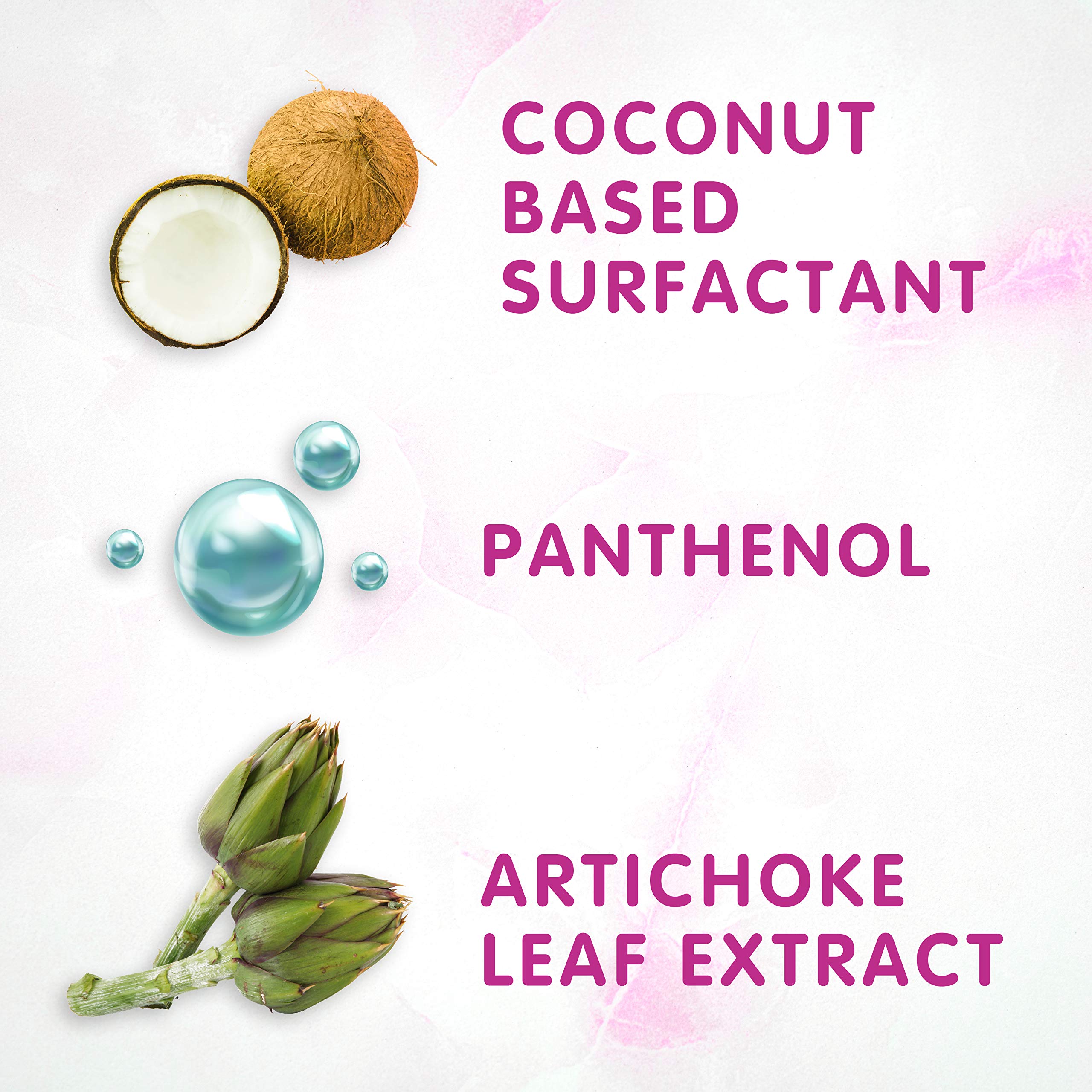 So Cozy Co-Wash packaging highlights paraben-free, sulfate-free formula for sensitive skin.