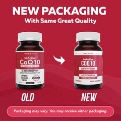 SoActive CoQ10 packaging and labeling