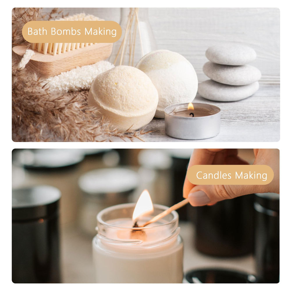 Soap and candle making with Warm Cotton fragrance oil