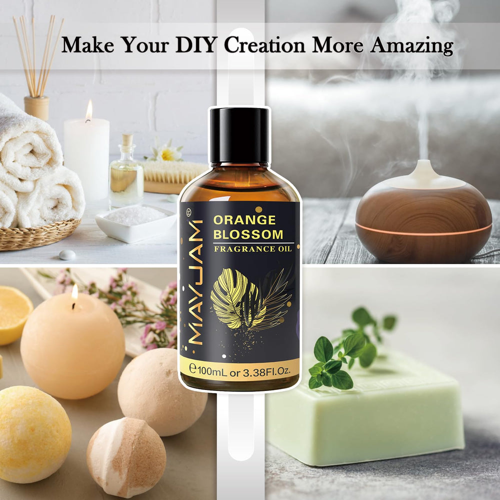 Soap making with MAYJAM Orange Blossom fragrance oil