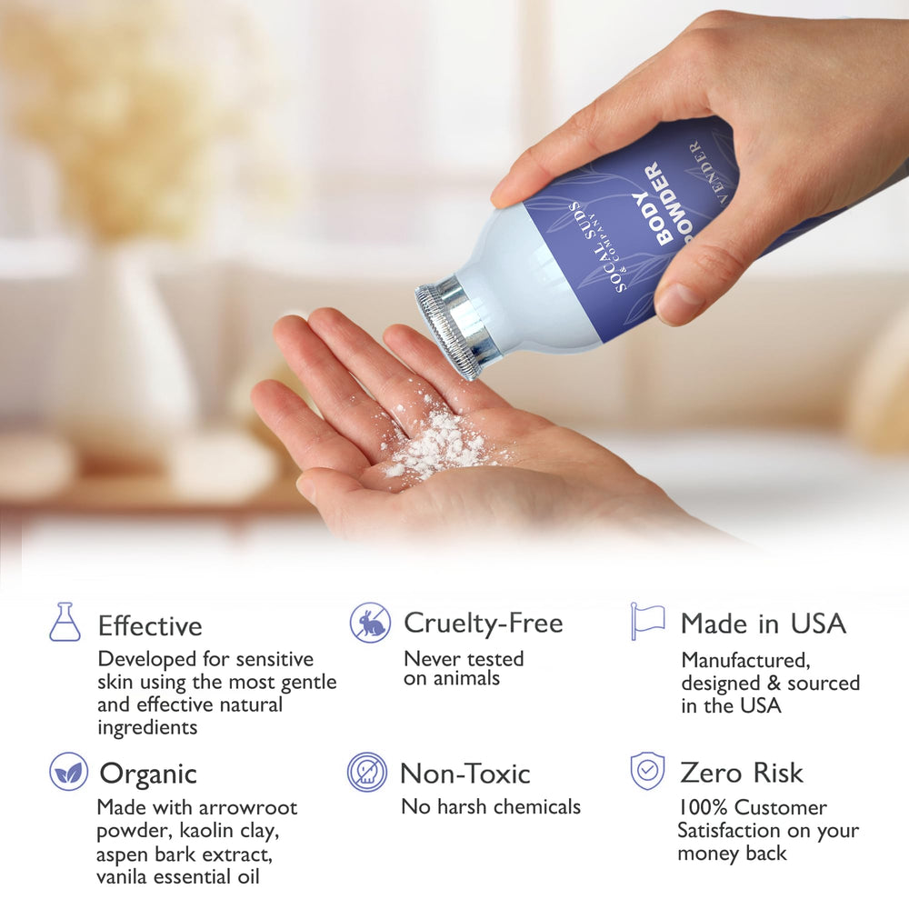 SoCal Suds & Company Aspen Bark Extract image highlights soothing, natural skin-supportive ingredients.
