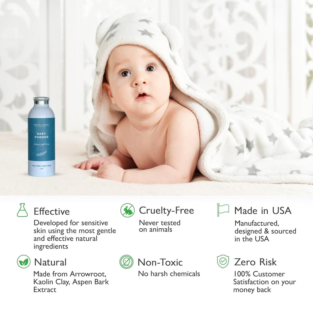 SoCal Suds & Company Aspen Bark Extract on packaging signaling skin friendly care