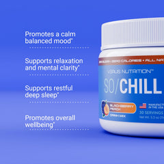 SoChill sleep support with magnesium glycinate and L-theanine