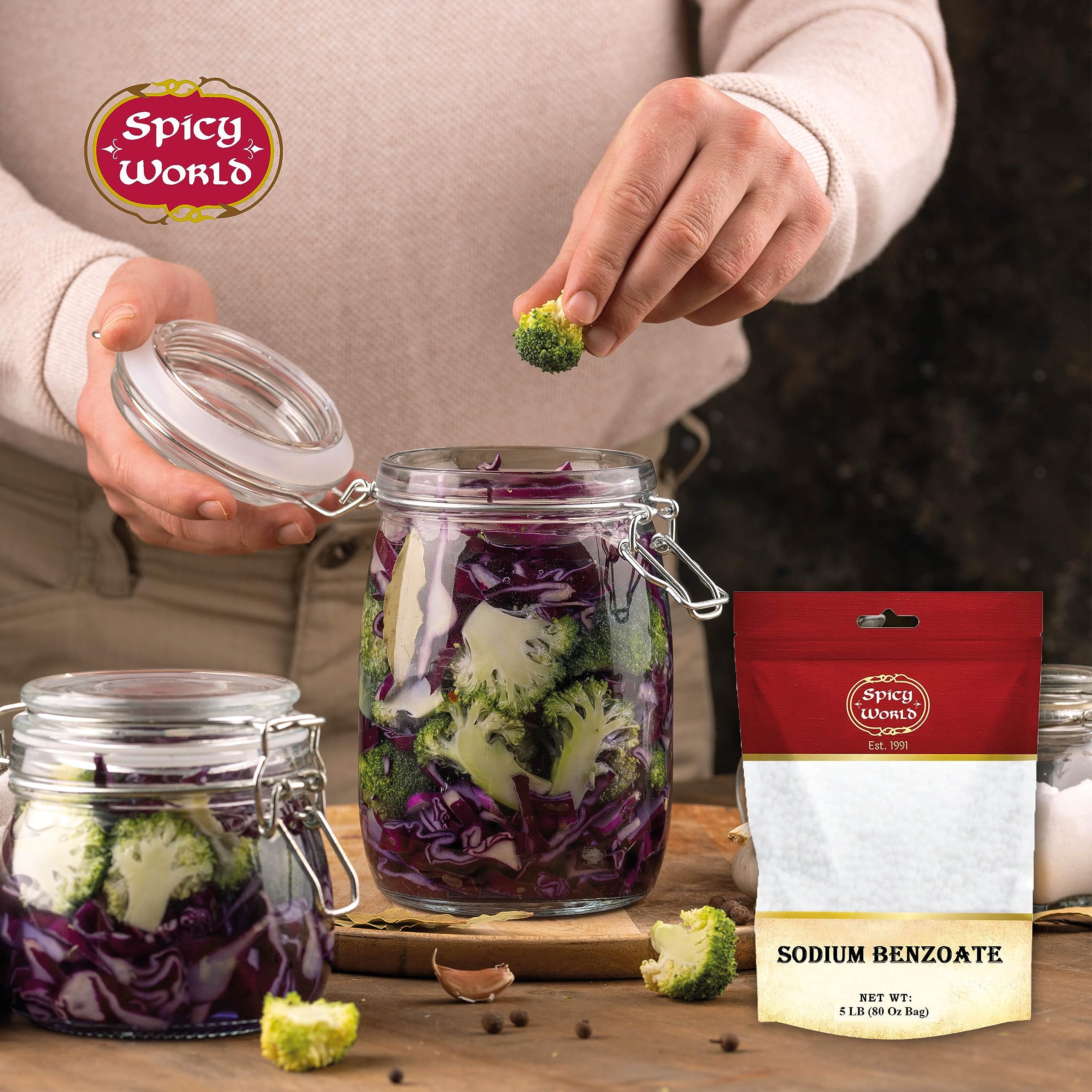 Uses in foods like dressings and sodas