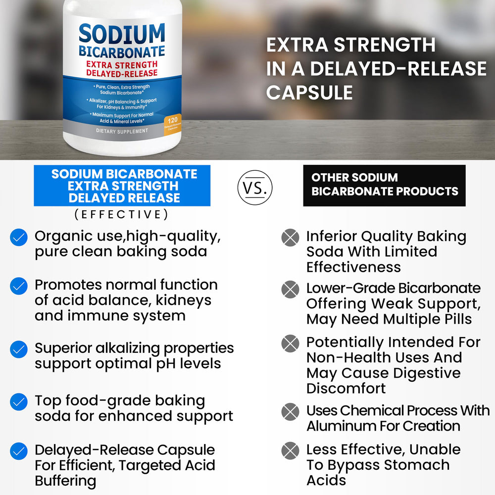 Label: Organic-use sodium bicarbonate 1300mg capsules