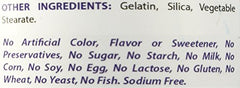 Sodium-free BCAA supplement information