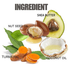 Soelegant Turmeric Vitamin C Eye Stick near-eye area showing elasticity