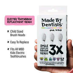 Soft bristles suitable for children's gums