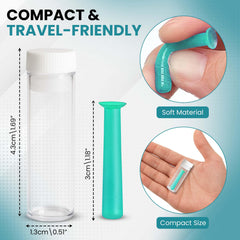 Safe silicone material for contact lenses
