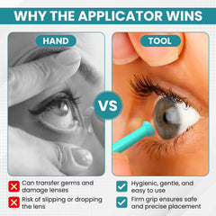 Portable compact lens remover