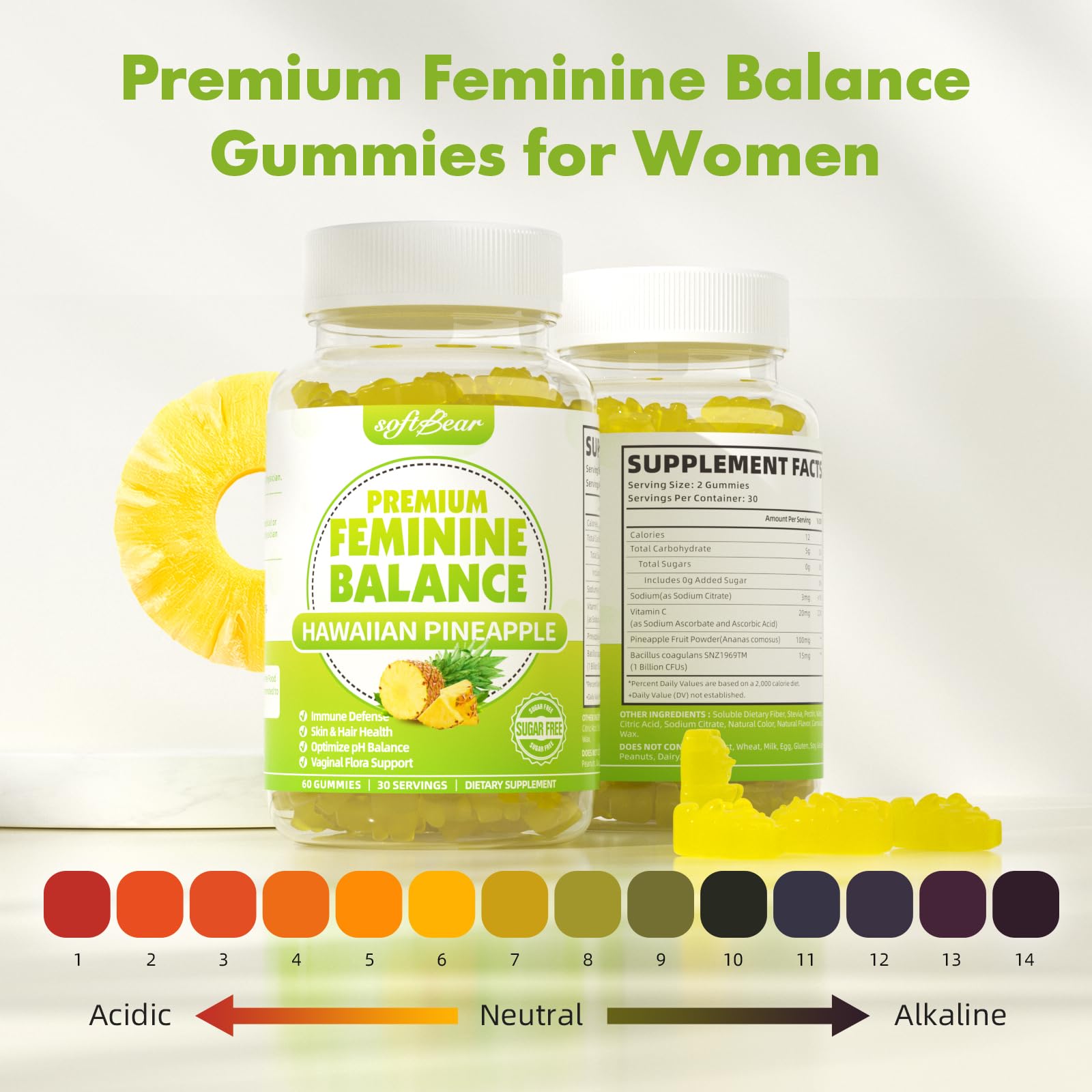 Probiotics Bacillus coagulans blend used in softbear gummies