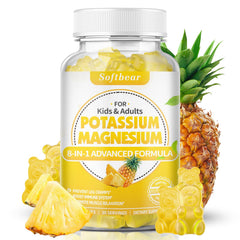 60 count pineapple flavored gummies package